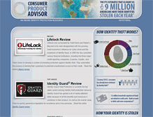 Tablet Screenshot of consumerproductadvisor.com